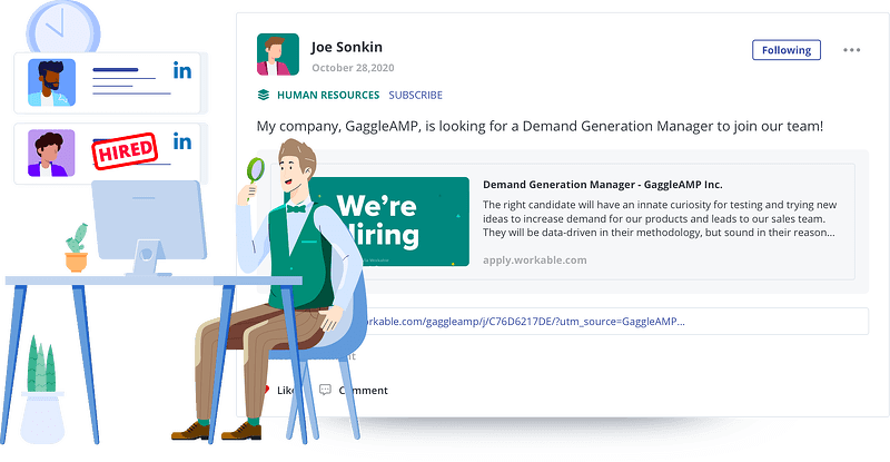 GaggleAMP Human Resources Department