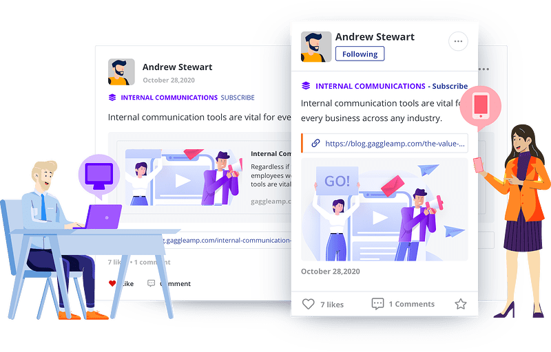 GaggleAMP Internal Communications