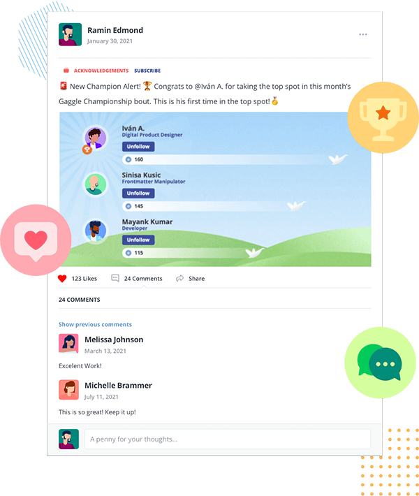 Highlighting Achievements With Employee Advocacy at GaggleAMP