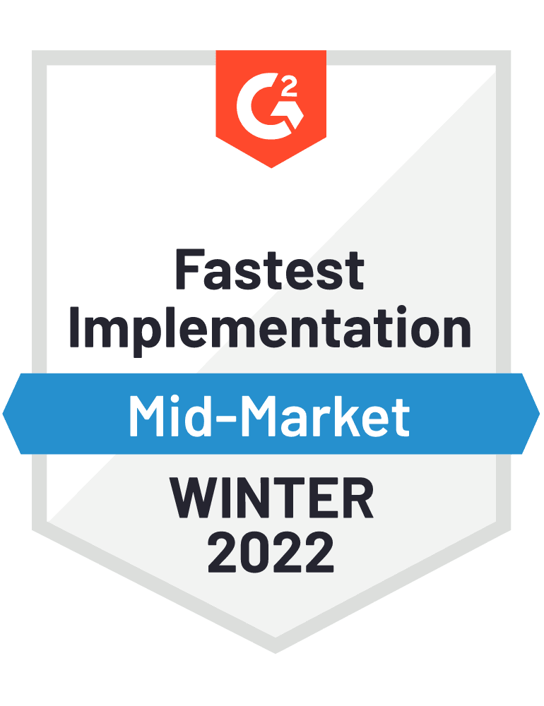 Employee Advocacy Mid-Market Go Live Time - Winter 2021